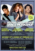 Chachi Gonzales, Chris Martin & Jerome Esplana @ International Dance Workshops - February 23 & 24 2013